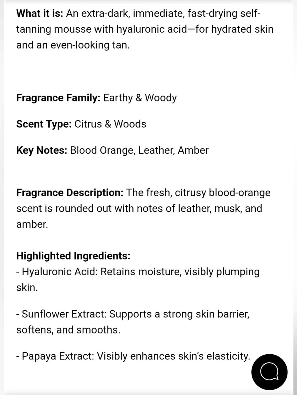 Lux Unfiltered N°36 On Holiday Hydrating Self Tanning Mousse in Blood Orange